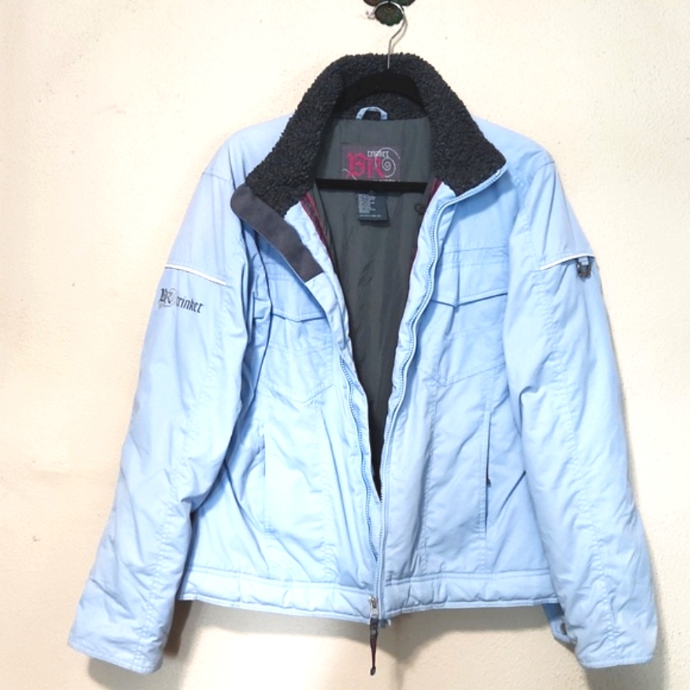 Betty Rides Trinket Sky Blue Women's Ski Jacket Size Medium - Picture 16 of 16
